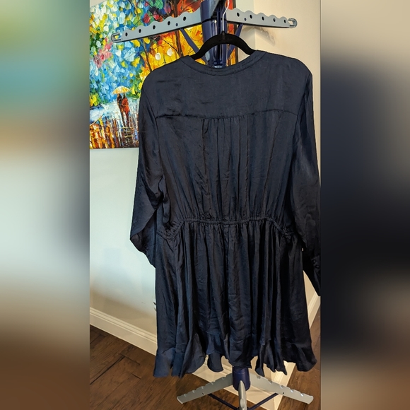 Jessica Simpsons Best Dress Navy Buttons - Picture 3 of 5